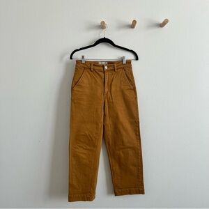 Everlane Utility Pants, tan/mustard